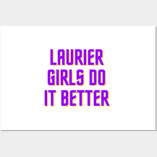 Laurier Girls Posters and Art